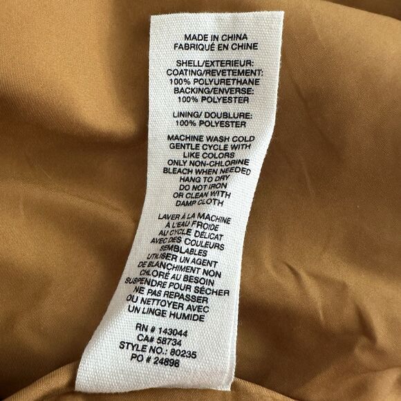 Anthropologie Avec Les Filles Faux Vegan Leather Midi Dress 1X Plus - Picture 10 of 10